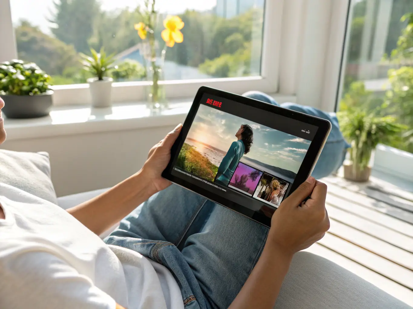 A visual representation of StreamHub's streaming technology, emphasizing high-quality video and audio delivery.