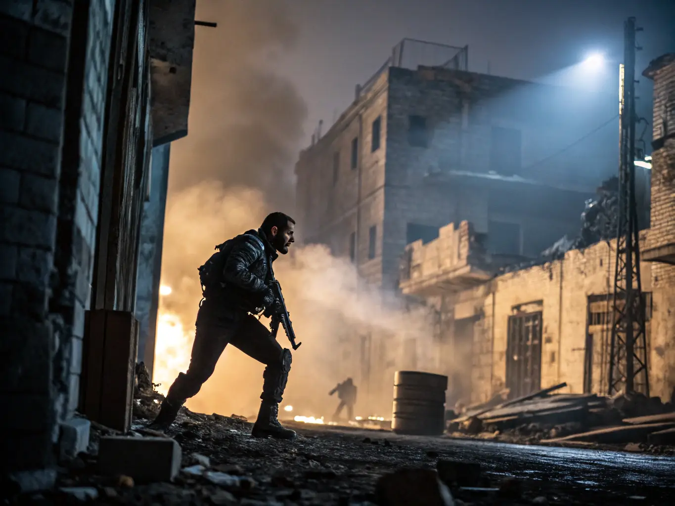 A still from a popular action movie, featuring a dramatic scene with special effects and intense character interactions, representing StreamHub's movie category.